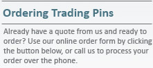ordering trading pins